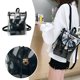 thumbnail image 4 of Mochila/bolso transparente, bolsa de viaje multiusos transparente, bolsa de viaje de vinilo transparente, mochila transparente para conciertos de pelota con una mochila opaca, 4 of 7