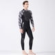 thumbnail image 3 of Naiovety Trajes de buceo DiveSail, traje de buceo para hombres y mujeres, traje de neopreno de manga larga, pantalones largos, mono para buceo, Deportes acuáticos Hombre Negro/Blanco XL Naiovety OD003283-04, 3 of 6