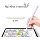 thumbnail image 2 of Paquete de 3 fundas de silicona para Apple Pencil de 2.ª generación YONGSHENG, 2 of 4