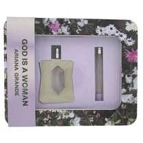 God Is A Woman by Ariana Grande 2 Piece Gift Set - 1.7 Oz Eau De Parfum Spray, 0.34 Oz Eau De Parfum Spray Gift Set for Women