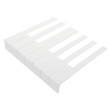 

52pcs Practical Piano Keytops Piano Replacing Keys Piano Supplies (White)