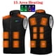 thumbnail image 1 of Chaleco calefactor inteligente de invierno para hombres y mujeres, ropa con calefacción eléctrica, chaleco calefactor de temperatura constante Usb, 1 of 3