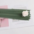 thumbnail image 2 of Varilla de flores de plástico, flor de jabón, rosa, alambre de hierro, material plástico, cinta de flores artificiales, 100 piezas, 2 of 4