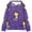 Brown, variant on Kids' Hooded Pullover Sweatshirt Casual Tops Long Sleeve Print Hoodies Pocket Pastel Unicorns and Bows