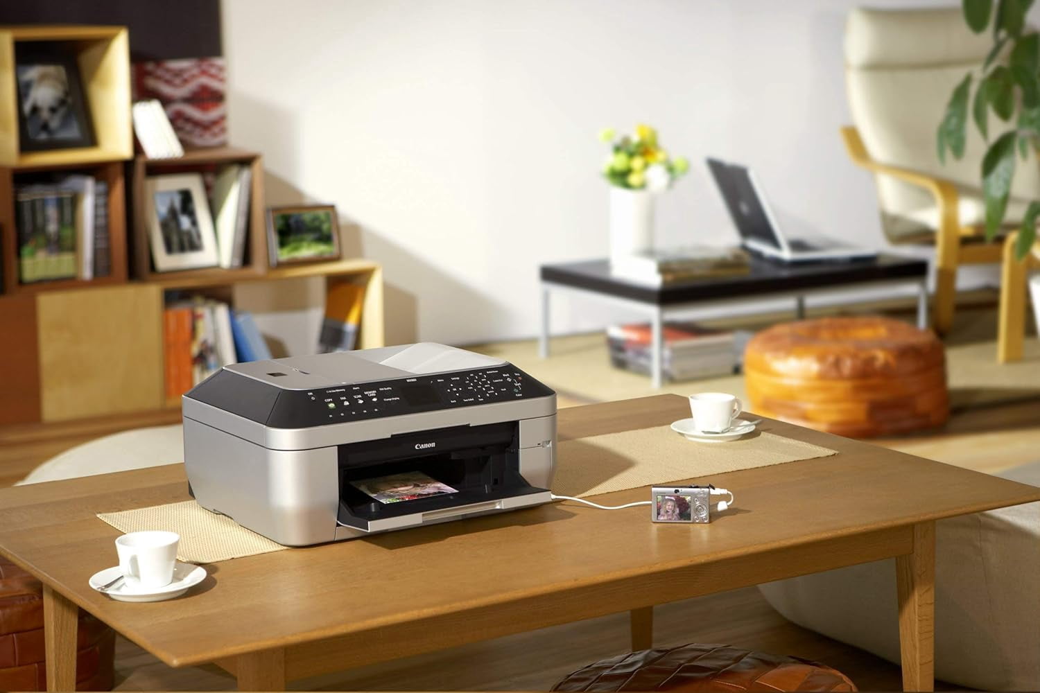 Canon PIXMA MX860 Wireless All-In-One office Printer with USB-Wi-Fi Connectivity Technology - 5.6ppm - 9600 x 2400 dpi - 3301B002