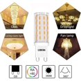 thumbnail image 6 of LEDGLE 6W G9 LED Light Bulbs Non-dimmable 2800K Warm White Light No Flicker 60W Traditional Bulb Equivalent 5 Pcs, 6 of 7