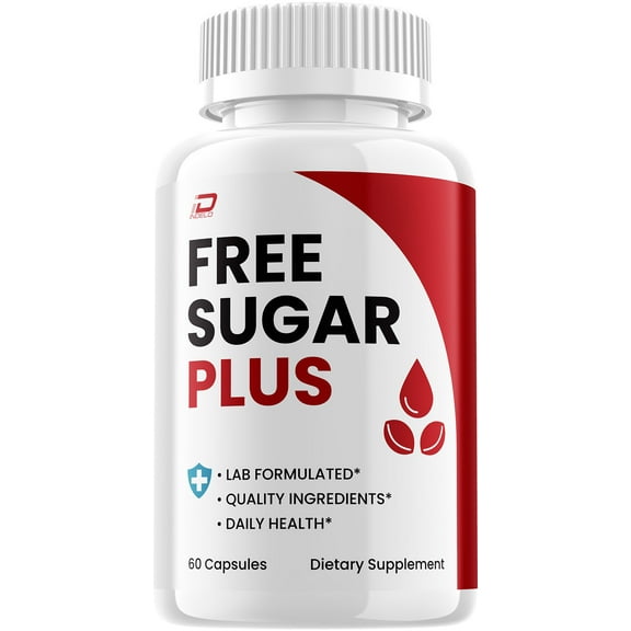Free Sugar Plus Capsules – Free SugarPlus Natural Blend Glycogen Support, 1 Pack, 60 Capsules