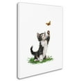 thumbnail image 3 of Trademark Fine Art 'Cat With Butterfly' Canvas Art by The Macneil Studio, 3 of 3