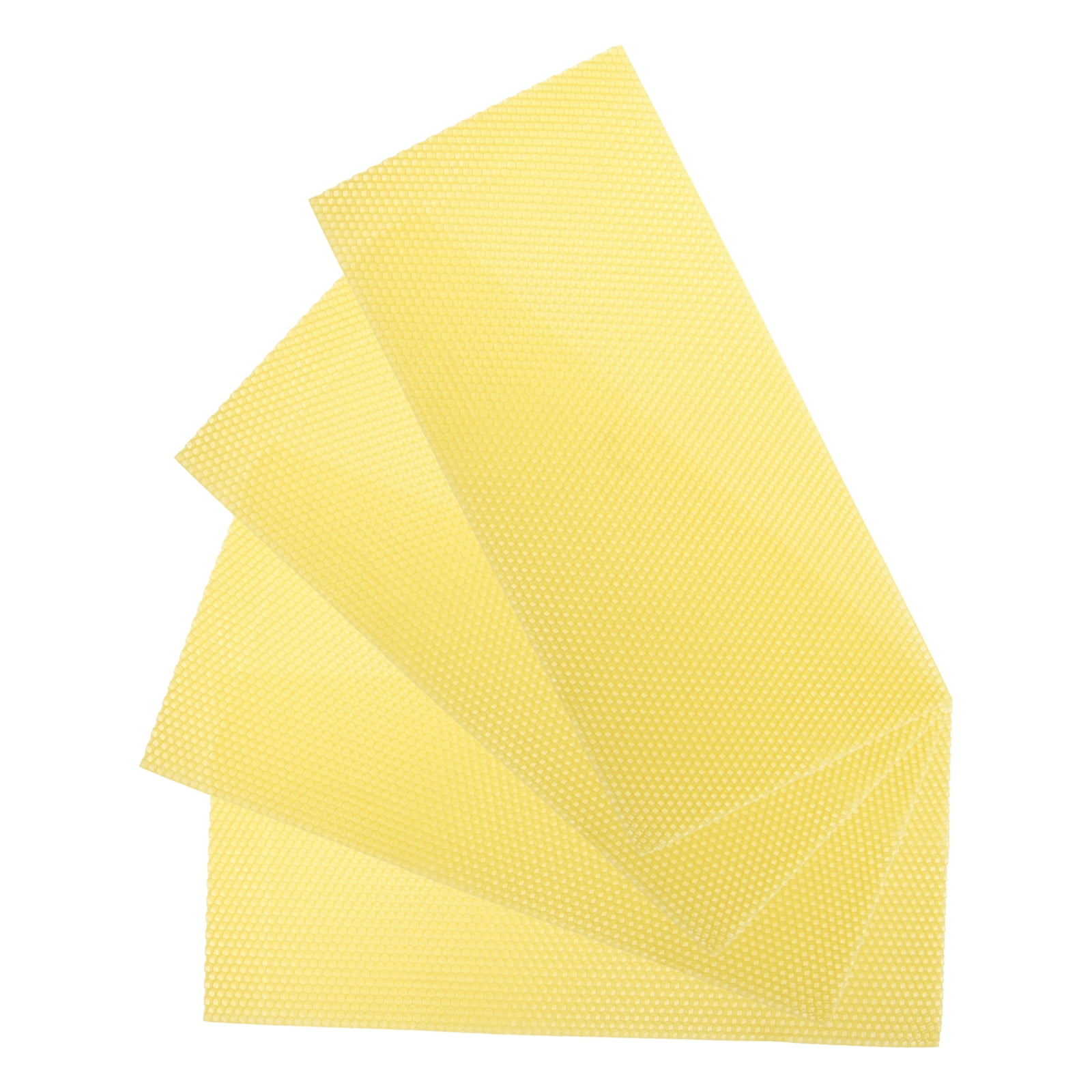 30-Piece Natural Beeswax Sheets, Beehive Wax Foundation Sheets for Beekeeping & Candle Making, 1 Set