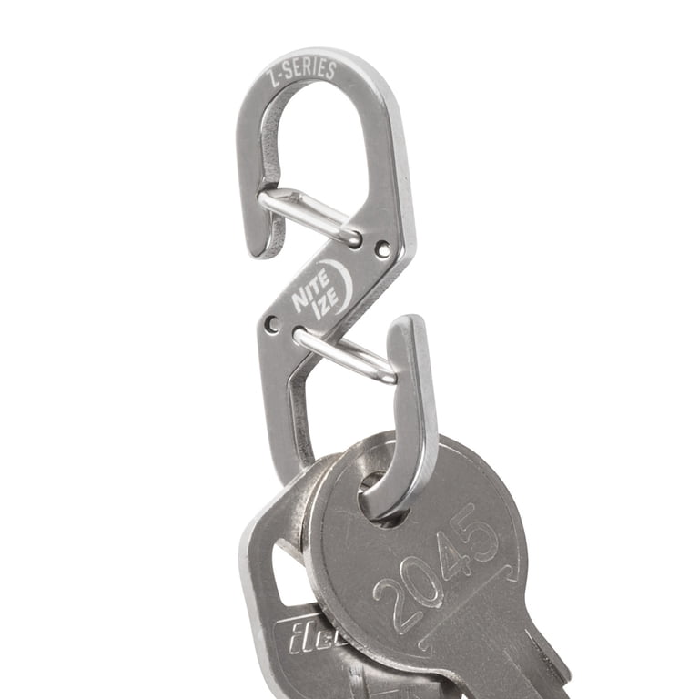 Nite Ize Z-Series Dual Carabiner - Heavy-Duty Carabiner Clips for