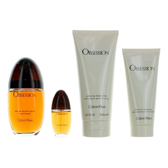 Calvin Klein Obsession, 4 Piece Gift Set for Women