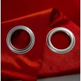 thumbnail image 3 of RT Designers Collection  38 x 84 in. Sparkle Grommet Panel with 2 Tiebacks, Red - Pack of 2, 3 of 3