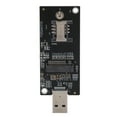 thumbnail image 1 of Ethernet  Adapter, NGFF M.2 KeyB to USB3.0 4G 5G WWAN Module with SIM Slot, Support for , WinCE, Linux, OS X, 1 of 7