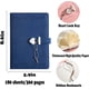 thumbnail image 2 of Diario con cerradura y llave para niñas Espesar 360 páginas Diario de bloqueo en forma de corazón de cuero Lindo cuaderno de diarios secretos bloqueados para mujeres adultas A5 (rosa, 2 of 5