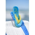 thumbnail image 3 of O2COOL Boca Plastic Beach Towel Clips - Tye Dye Flip Flop Shape (2 Clips), 3 of 5