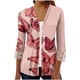 thumbnail image 2 of Chaqueta de punto con botones y mangas 4/3 para mujer, 2 of 5