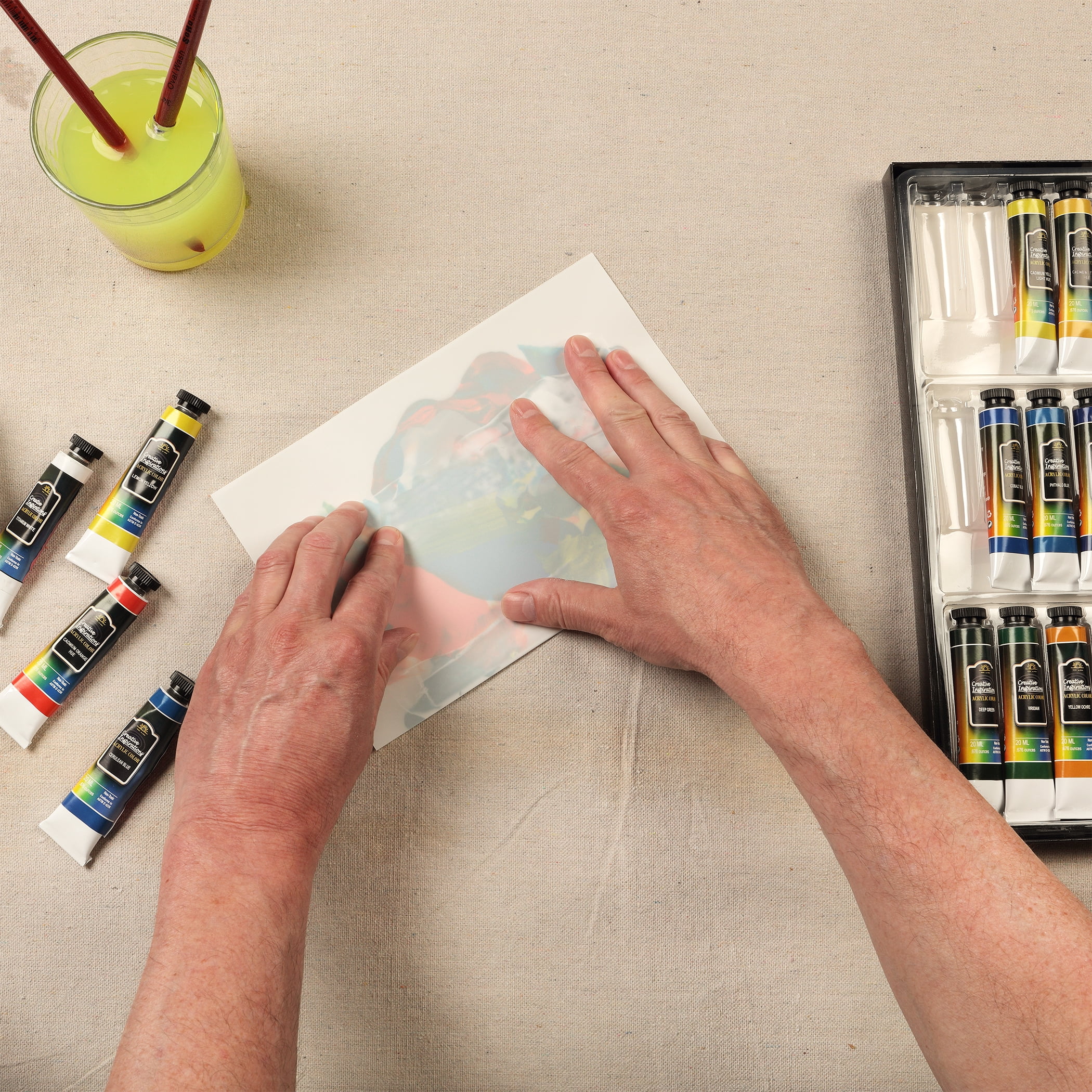SMOOSH Acrylic Paint Set of 30 Colors, 20ml Tubes, Rich Pigments, Vibrant, Non Toxic for Creating Art at Home School Project Fun Activity For All Ages Art Therapy - Acrylic
