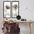 thumbnail image 4 of Stupell Industries Natural Modern Blooms Botanical & Floral Photography Black Framed Art Print Wall Art, 13 x 30, Set of 2, 4 of 10
