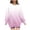 Pink, variant on Black_Friday Deals Cyber and Monday Deals Hot6sl Women's Fashion Printed T-shirt Long Sleeves Blouse Round Neck Casual Tops Sweatshirt
