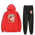 thumbnail image 6 of Jere Klein Enfasis Hoodie Jogger Pants Fashion Two Piece Set Women Men Sweatsuits, 6 of 7