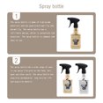 thumbnail image 1 of Hairdressing Spray Bottle Empty Refillable Water Sprinkling Holders Liquid Holder Household Barber Shop Tool Sprayer Container Brown, 1 of 6