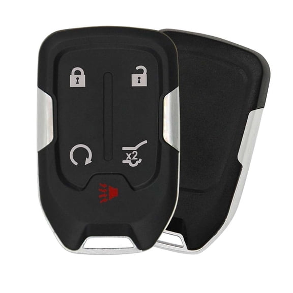 AKS KEYS Replacement for GMC Key Fob 5 Buttons That Use FCC HYQ1AA and Part Number 13584502 - 315 MHz
