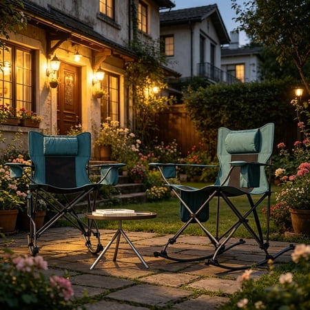 set of 2 portable chair product