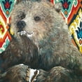 thumbnail image 2 of Kamdon Kreations 12x12 White Modern Wood Framed Museum Art Print Titled - Bear Wants Smore, 2 of 4