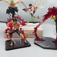 thumbnail image 4 of Una pieza figura Firefist luffy Ace Zoro Sanji Anime batalla luffy Usopp figuras de alta calidad Cake Topper Juguetes, 4 of 4
