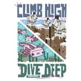 thumbnail image 2 of Womens Minecraft Climb High Dive Deep T Shirt, 2 of 4