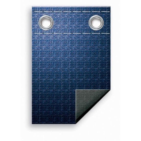 40' Blue Rectangular In-Ground Winter Swimming Pool Cover
