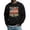 Black, variant on 250 Years America Anniversary 250th Independence Day Vintage American Flag Print Sweatshirt
