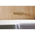 thumbnail image 3 of Kingston Brass KS5023AX  Two-Handle Wall Mount Roman Tub Faucet, Antique Brass, 3 of 7
