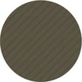 thumbnail image 1 of Ahgly Company Machine Washable Indoor Round Transitional Chocolate Brown Area Rugs, 5' Round, 1 of 7