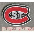 thumbnail image 3 of Official Licensed St. Cloud State University 3.25"W x 2.25"H Hook Velcro Patch- Small  (Not an Iron-on Patch), 3 of 3