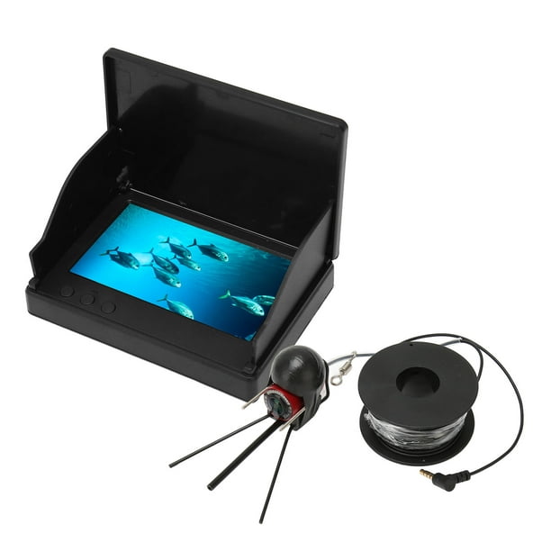 Underwater Fishing Camera, Portable Fish Finder Camera HD Waterproof Camera  With 4.3 Inch LCD Monitor For Ice Lake Sea Boat Kayak Fishing 