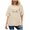 Beige, variant on Women's Round Neck Half Sleeve Printed Letter Top T Shirt Womens Hiking Shirt Women Cold Gear Short Sleeve Running Shirts Women Tops for Women Casual Summer Short Pack Long Fitted Shirts for
