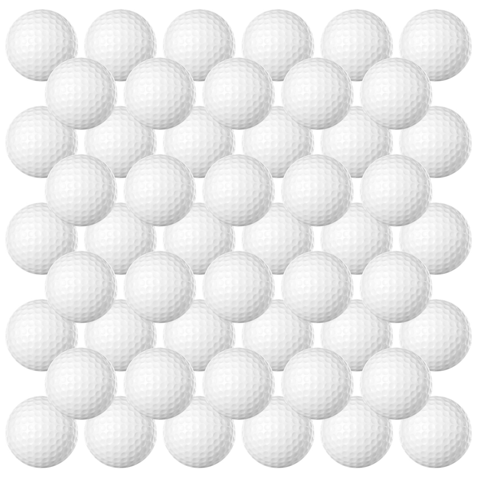 80PCS Golf Practice Balls, PU Foam Soft Golf Balls for Indoor and Outdoor Training, White 1.7" Diameter Ideal for Golf Beginners Quality Golf Swing Training