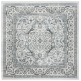 thumbnail image 2 of Safavieh Isabella Zander Oriental Area Rug, Light Gray/Cream, 4' x 4' Square, 2 of 10