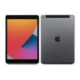 thumbnail image 5 of Restored Apple iPad 8th Gen (Cellular Unlocked) 32GB Space Gray Bundle with Wireless Earbuds, Case, Tempered Glass screen protector (Refurbished), 5 of 6