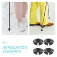 thumbnail image 3 of unbranded 4Ud Canastas De Caucho Para Bastones De Caminata Compatibles Con Terrenos Variados, 3 of 7