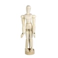 thumbnail image 2 of Wood Figure W/ Stand Flexible Joints Painters Students Sketch Model, 2 of 8