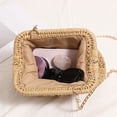 thumbnail image 3 of Women's Elegant Woven Shoulder Bag Fashionable Casual Handbag for Daily Use Lightweight Durable Design Accessory, 3 of 4