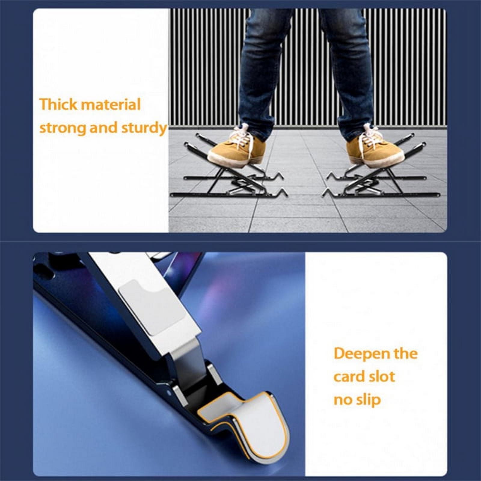 Foldable Laptop Holder Stand Cooling Pad Table Bracket With Radiator Silent Fan Notebook Accessories