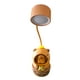thumbnail image 1 of Lámpara Capibara Mesa Escritorio 2en1 Sacapuntas, Recargable, gorrito amarillo, 1 of 6