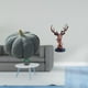 thumbnail image 2 of Cojín De Calabaza De Halloween De Peluche Para Sofá, Decoración De Dormitorio Con Cabeza De Ciervo, Figura Decorativa, Estatua De Animal Artesanal De Resina Para Mesita De Noche Y Escritorio., 2 of 8