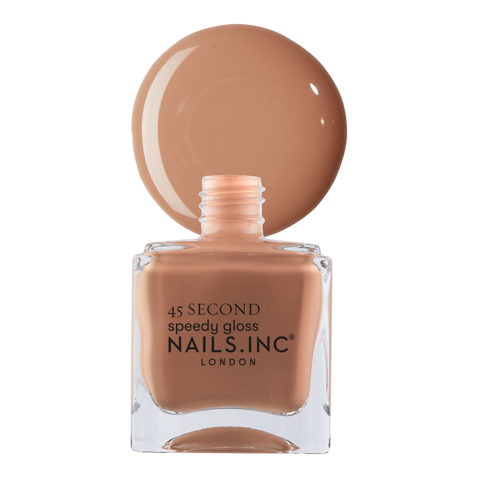 Nails.INC Quick Drying Nail Polish, Tori, Caramel Nude, 0.47 fl oz