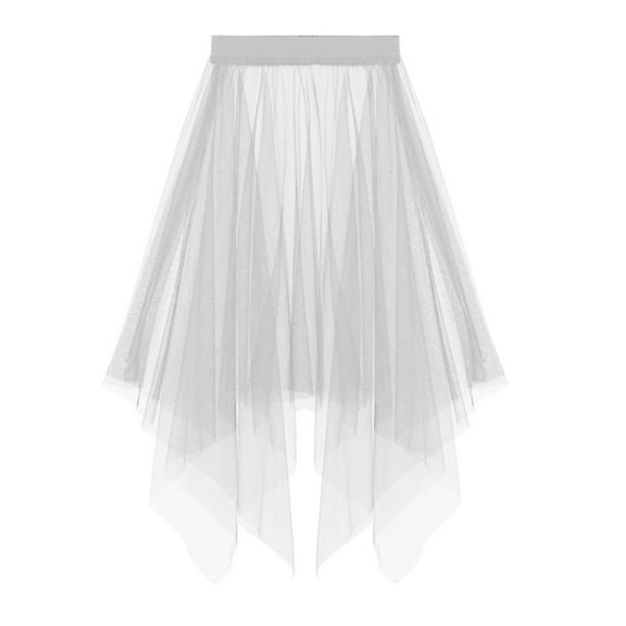 Women Tulle Tutu Long Skirts Wedding Party Cocktail Prom Mesh Maxi Dress Bodysuit Detachable Skirt Swimwear Cover Ups