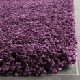 thumbnail image 6 of SAFAVIEH Santa Monica Chelsey Solid Shag Runner Rug, Purple, 2'3" x 11', 6 of 6