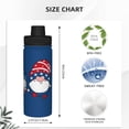 thumbnail image 3 of Daiia Three Gnome Independence Day Printed 18 OZ Sports Insulated Kettle Drinking Cup Water Bottle Stainless Steel Kettle Portable Cup For Gym, 3 of 7
